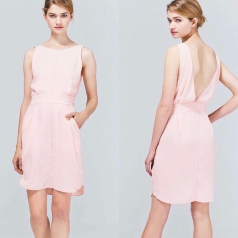 Wilfred Aritzia Leila Pocketed Low Back Dress